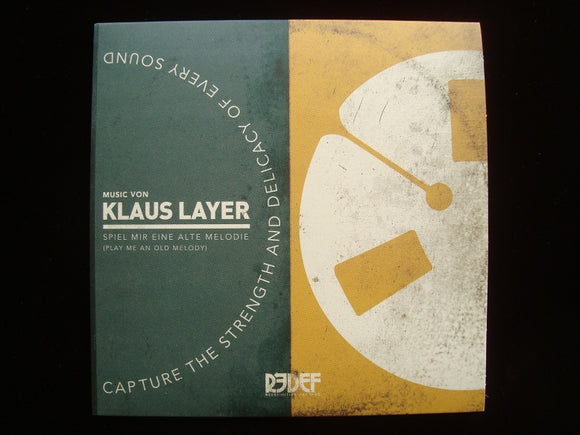 Klaus Layer ‎– Spiel Mir Eine Alte Melodie (7