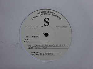 Black Sheep – Flavor Of The Month (12")