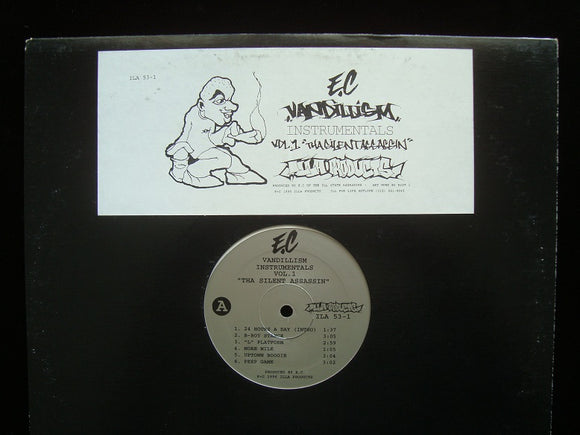 E.C Illa ‎– Vandillism Instrumentals Vol.1 (LP)