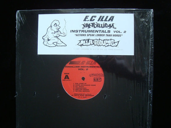 E.C Illa ‎– Vandillism Instrumentals Vol.2 (LP)