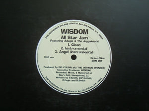 Wisdom – All Star Jam / Angel (12")