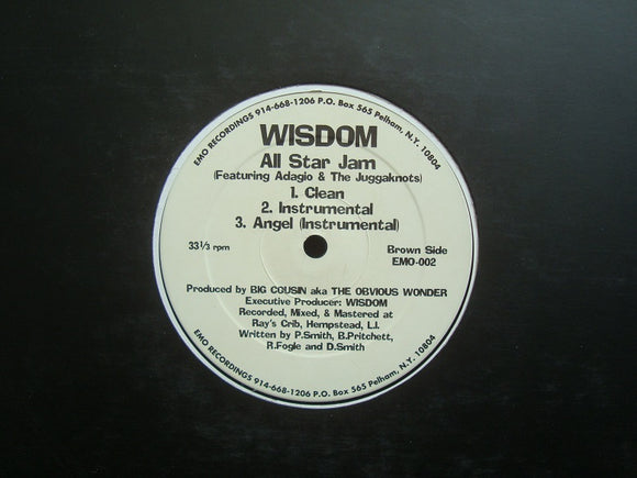 Wisdom – All Star Jam / Angel (12