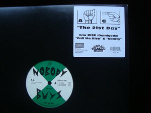 AG - Rise ‎– The 21st Day / Call Me Rise / Vanity (12")