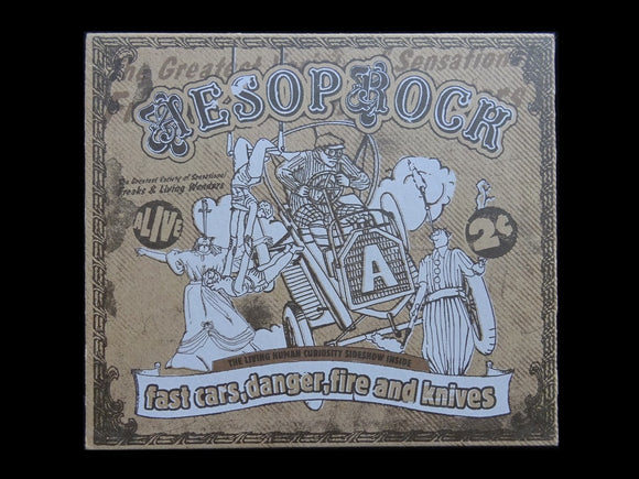 Aesop Rock – Fast Cars, Danger, Fire And Knives (CD)