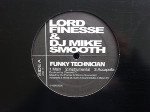 Lord Finesse & DJ Mike Smooth – Funky Technician / Bad Mutha (12")