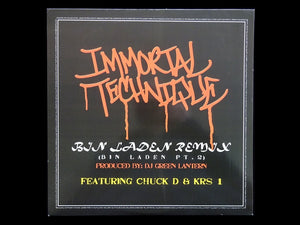Immortal Technique – Bin Laden Remix (Bin Laden Pt. 2) (12")