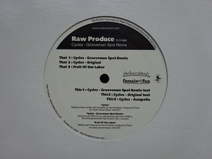 Raw Produce – Cycles (Grooveman Spot Remix) (12")
