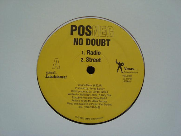 Pos Neg ‎– No Doubt (Remix) (12