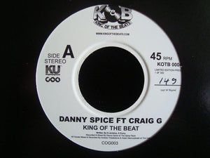 Danny Spice / Key Figures – King Of The Beat / Come Get Some (7")