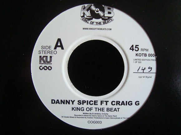Danny Spice / Key Figures – King Of The Beat / Come Get Some (7