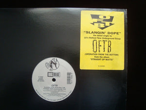 O.F.T.B. ‎– Slangin' Dope (12")