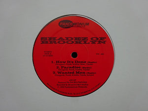 Shadez Of Brooklyn ‎– How It's Done / Paradise / Wanted Men (12")
