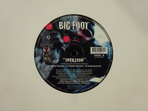 Big Foot ‎– Invazion / Midevil (12")
