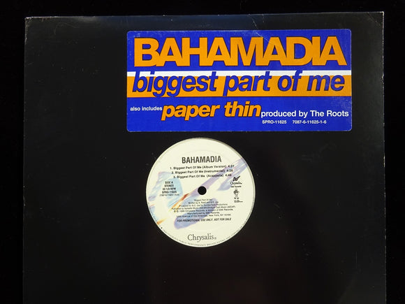 Bahamadia ‎– Biggest Part Of Me / Paper Thin (12