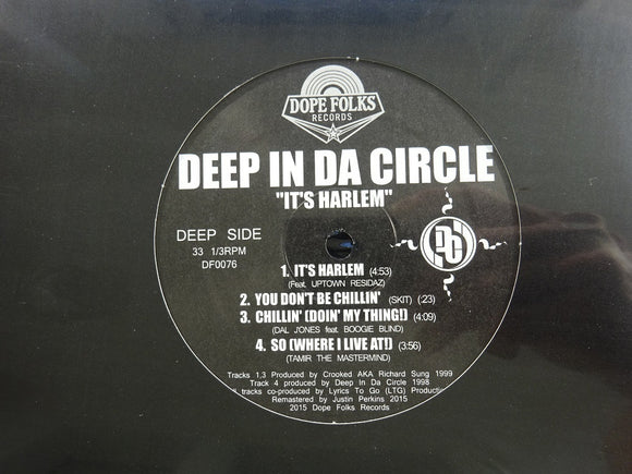 Deep In Da Circle – It's Harlem (EP)