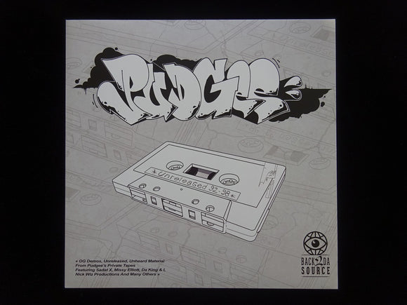 Pudgee ‎– Unreleased 92 - 98 (LP)