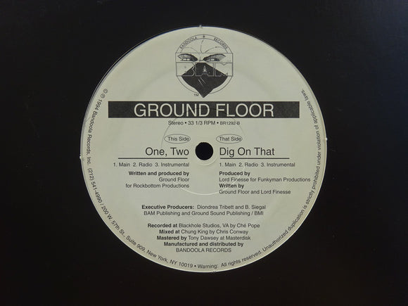 Ground Floor ‎– One, Two / Dig On That (12