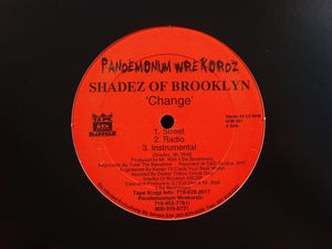 Shadez Of Brooklyn ‎– Change / When It Rains It Pours (Survival Warz!) (12")