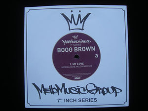 Boog Brown ‎– My Love / Baby Girl (7")