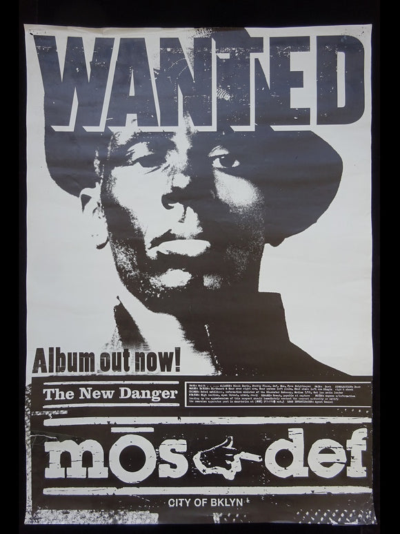 Mos Def - Danger Release Poster