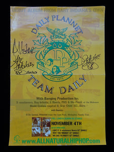 Daily Plannet - Team Daily Release Poster (signed!)
