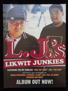 The L.J.'s - Likwit Junkies Release Poster