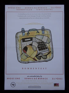Dennis Da Menace & Brous One ‎– Bombentest Release Poster