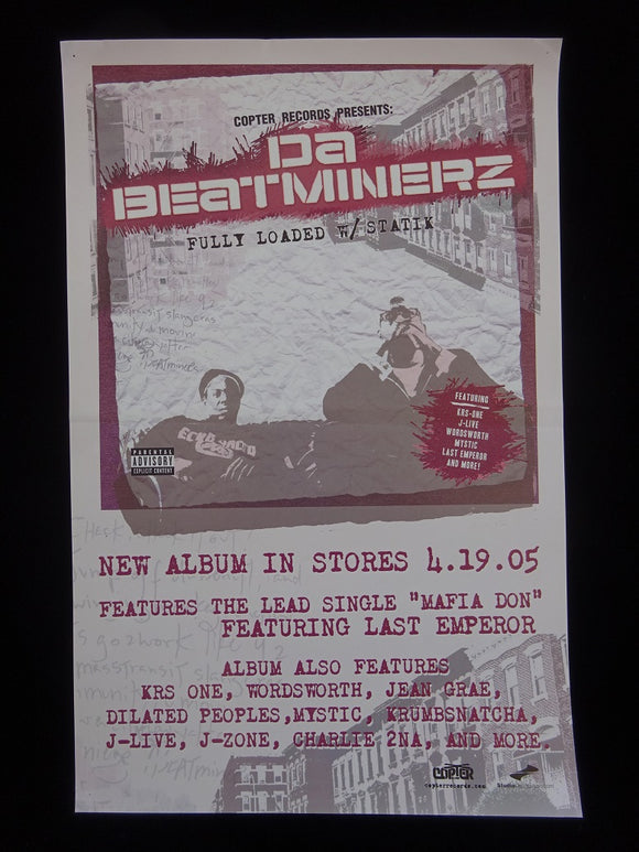 Da Beatminerz - Fully Loaded w- Static Release Poster