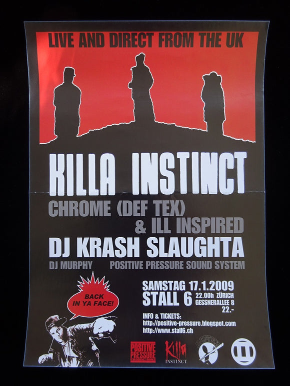 Killa Instinct Show Poster