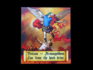 Poison Ladd S.L.R. ‎– Armageddon / Turn The Tables 12" Sticker