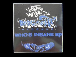 Hoodtop Madness ‎– Who's Insane? 12" Sticker