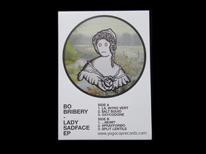 Bo Bribery ‎– Lady Sadface EP Sticker