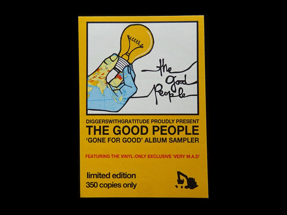 The Good People ‎– Gone For Good EP Sticker