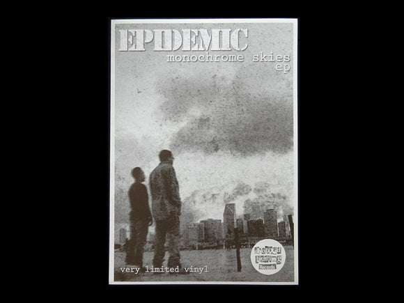 Epidemic ‎– Monochrome Skies EP Sticker