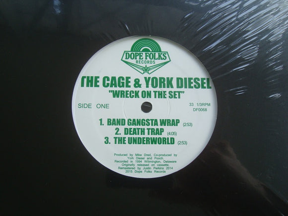 The Cage & York Diesel‎ – Wreck On The Set (EP)