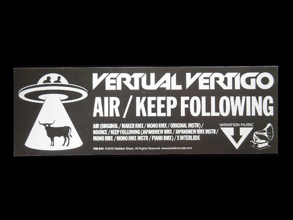 Vertual Vertigo ‎– Air / Keep Following 12