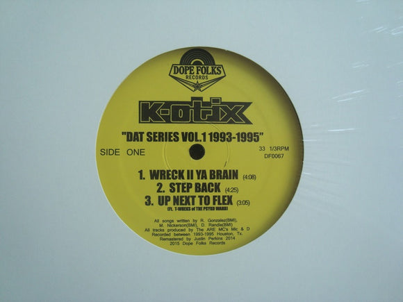 K-Otix ‎– Dat Series Vol.1 1993-1995 (EP)