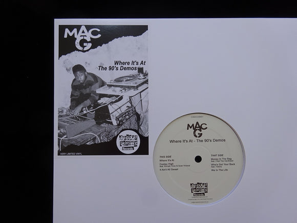 Mac G ‎– Where It's At - The 90's Demos (EP)
