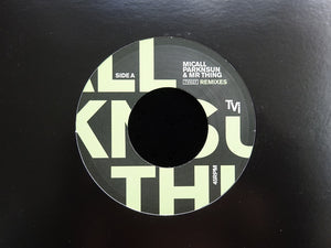 Micall Parknsun & Mr. Thing ‎– Klingon Face (Remix) / 8 Bricks (Remix) (7")