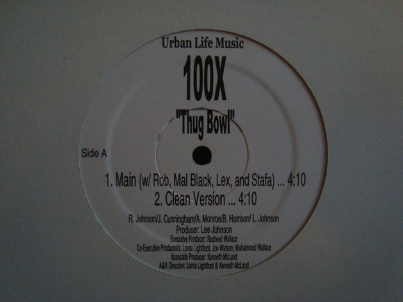 100X – Thug Bowl / Real Money (12