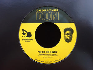 Godfather Don ‎– Read The Lines / Hazardous (7")