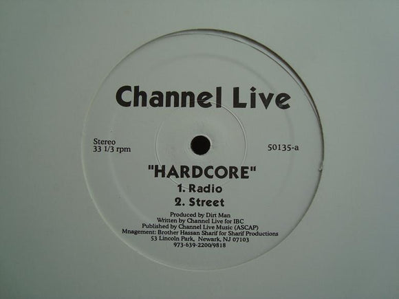Channel Live ‎– Hardcore  (12