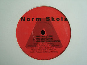 Norm Skola ‎– Hand Clap - It's Over (12")