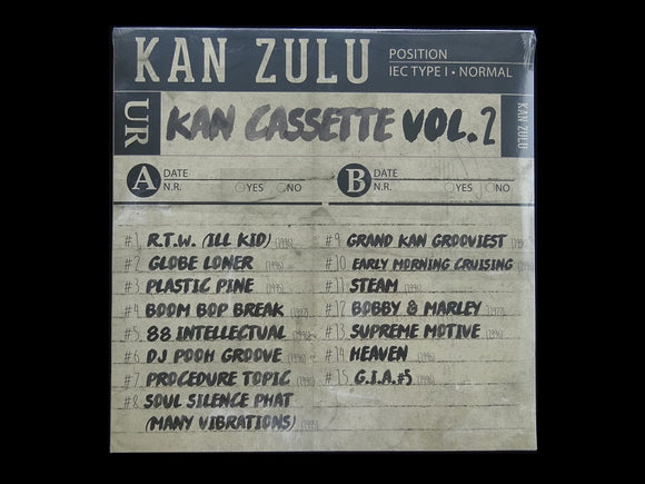 Kan Zulu ‎– Kan Cassette Vol.2 (LP)