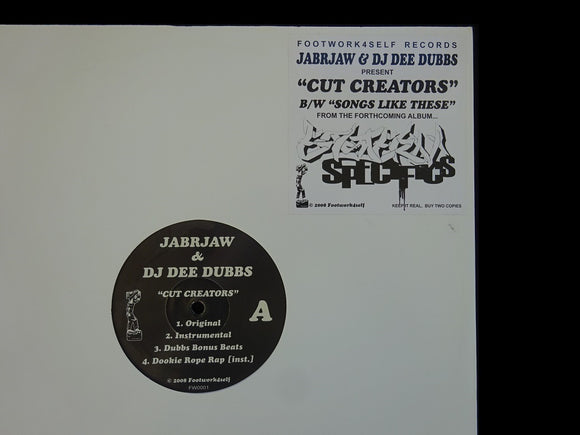 Jabrjaw & DJ Dee Dubbs ‎– Cut Creators (12