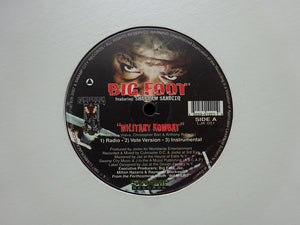 Big Foot ‎– Military Kombat / Bring It (12")