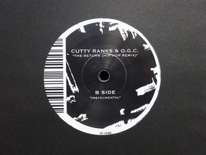 Cutty Ranks & O.G.C. ‎– The Return (Hip-Hop Remix) (7")