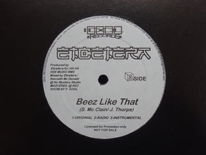 Etcetera ‎– Beez Like That / Tonight (12")