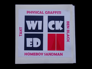 Physical Graffiti ‎– Wicked Symmetry (7")
