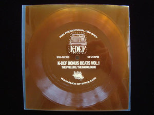 K-Def ‎– K-Def Bonus Beats Vol.1 (7" Flexi)